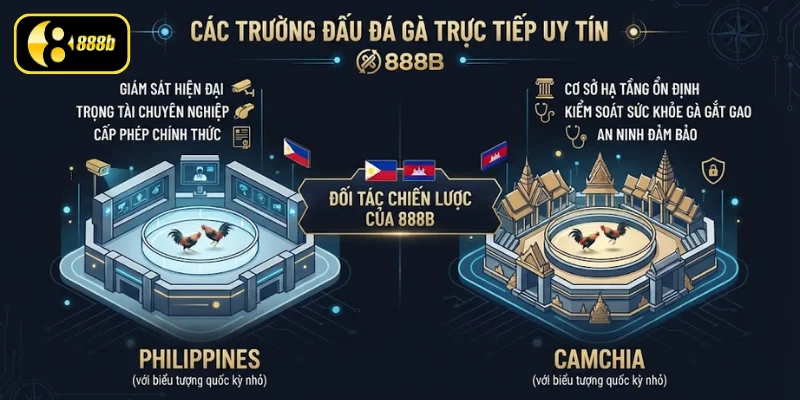 Các đấu trường theo dõi đá gà trực tiếp chuyên nghiệp