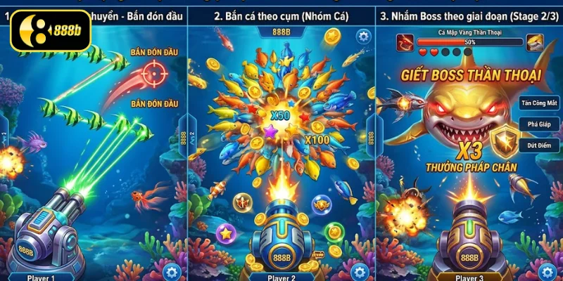 Chọn lọc bí quyết bắn cá trúng thưởng 888B từ chuyên gia