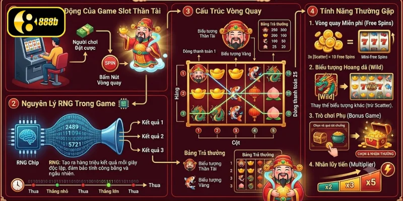 Cơ chế vận hành của nổ hũ Thần Tài 888B