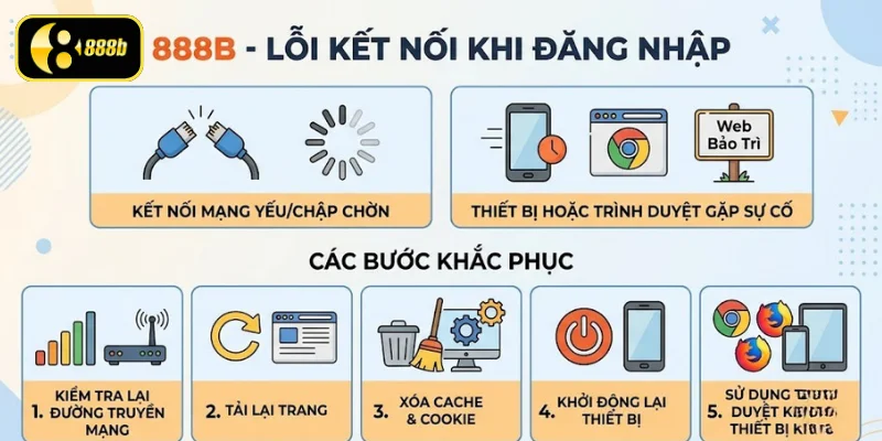 Lỗi kết nối khi truy cập web