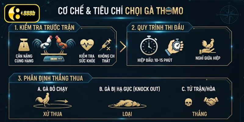 Luật chơi chọi gà Thomo chi tiết, dễ hiểu