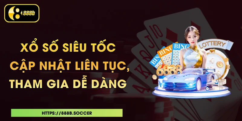 Xổ Số Siêu Tốc - Cập Nhật Liên Tục, Tham Gia Dễ Dàng